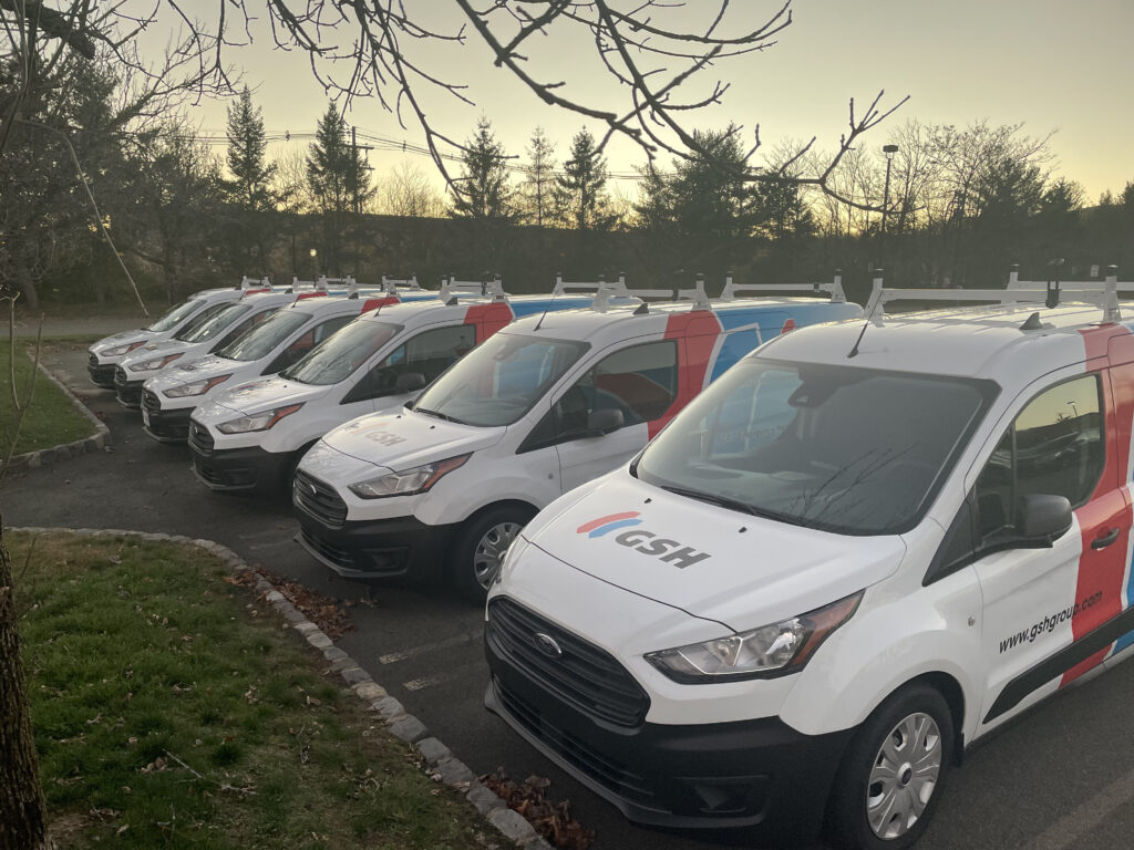 Fleet of GSH Delivery Vehicles