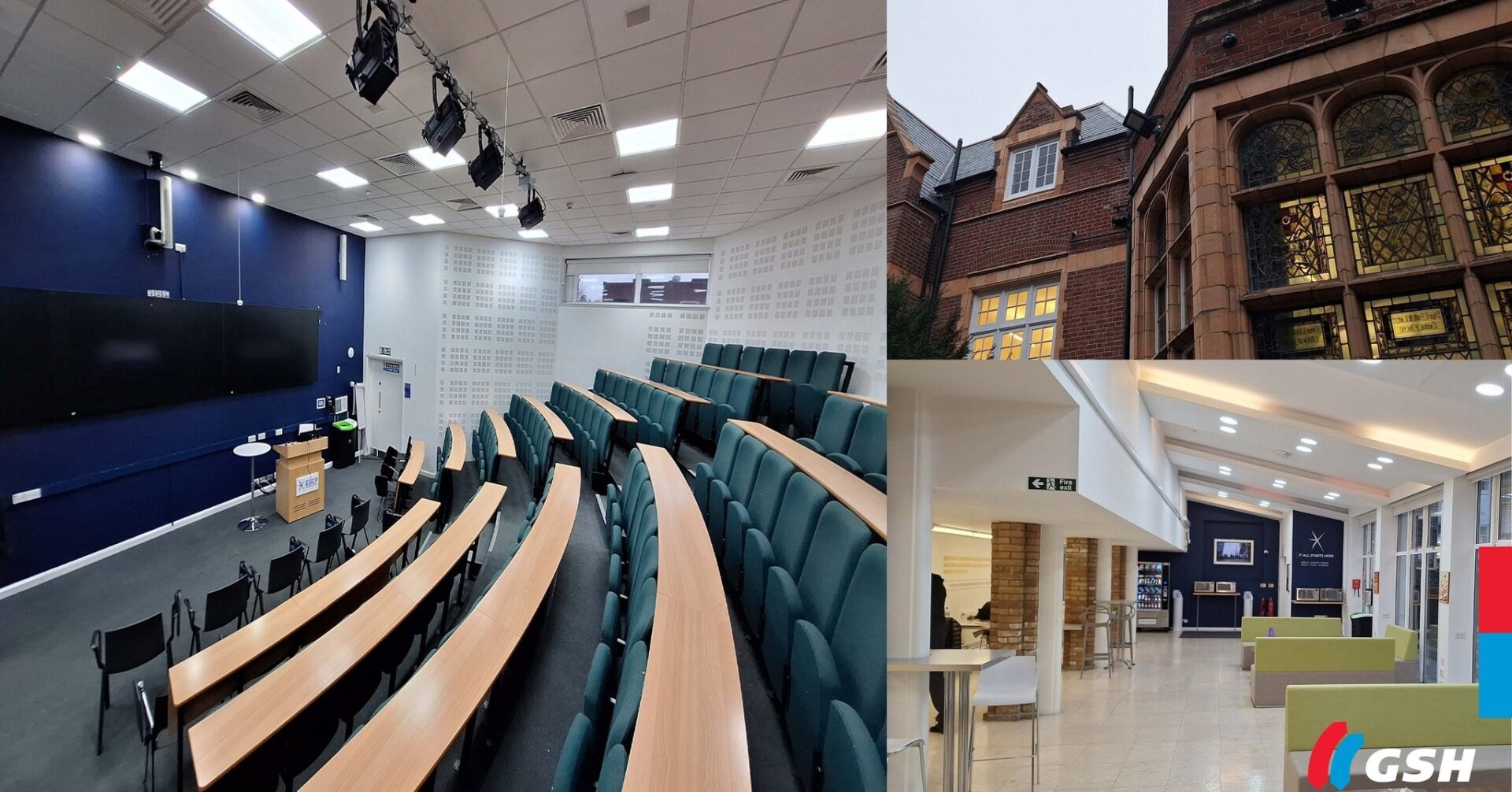 May be an image of lighting, speaker, television, newsroom and text