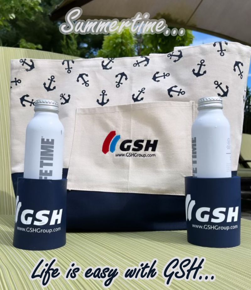GSH Water Bottles and Tote Bag