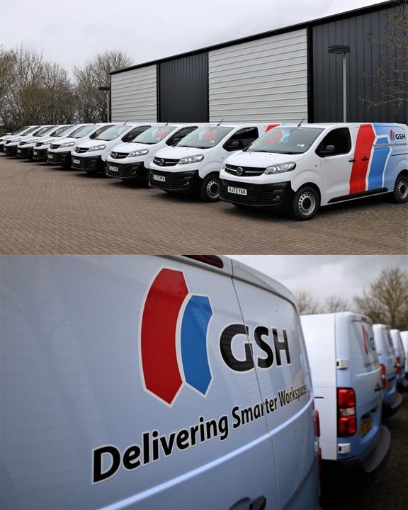 GSH Fleet of Vans in The UK