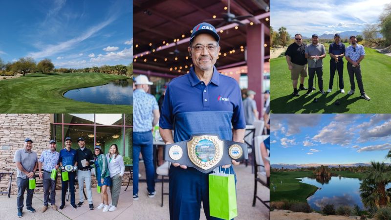 GSH 2023 BOMA LA Golf Tournament collage