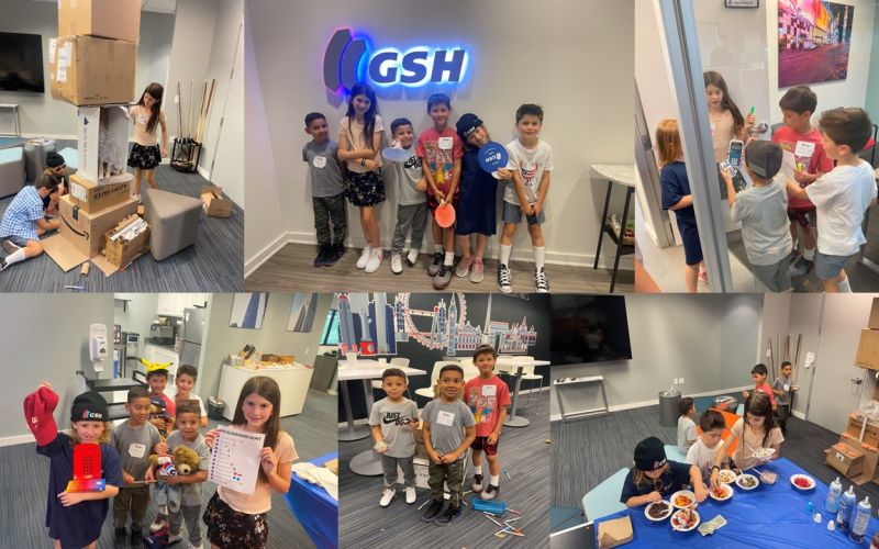 GSH Take Your Child To Work Day collage