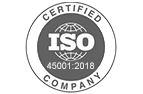 ISO 45001 Certified Company