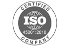 ISO 45001 Certified Company