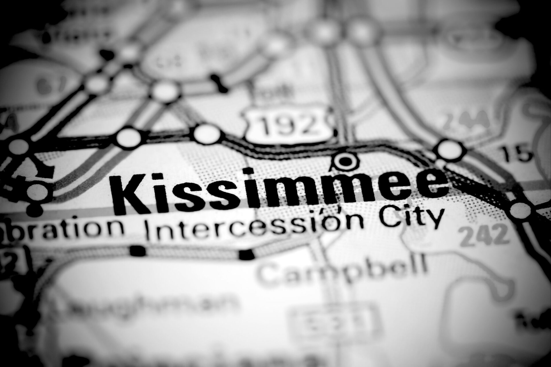 Map Of Kissimmee, FL